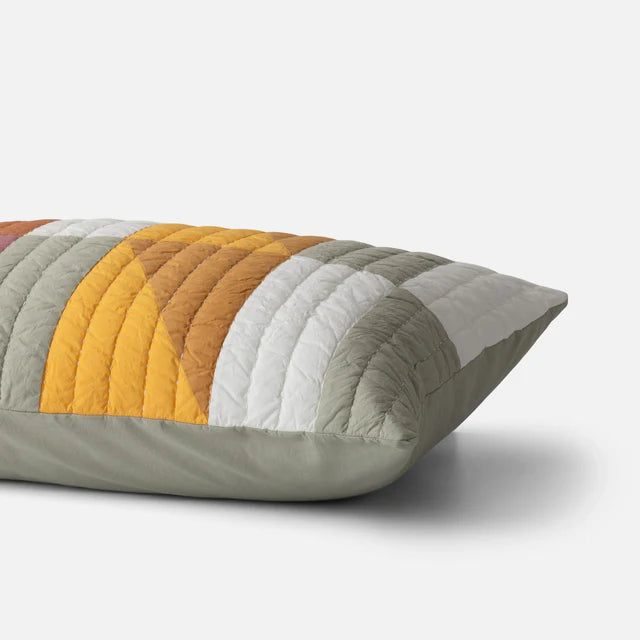 Modern Rooftop Patchwork Cotton Pillowcases