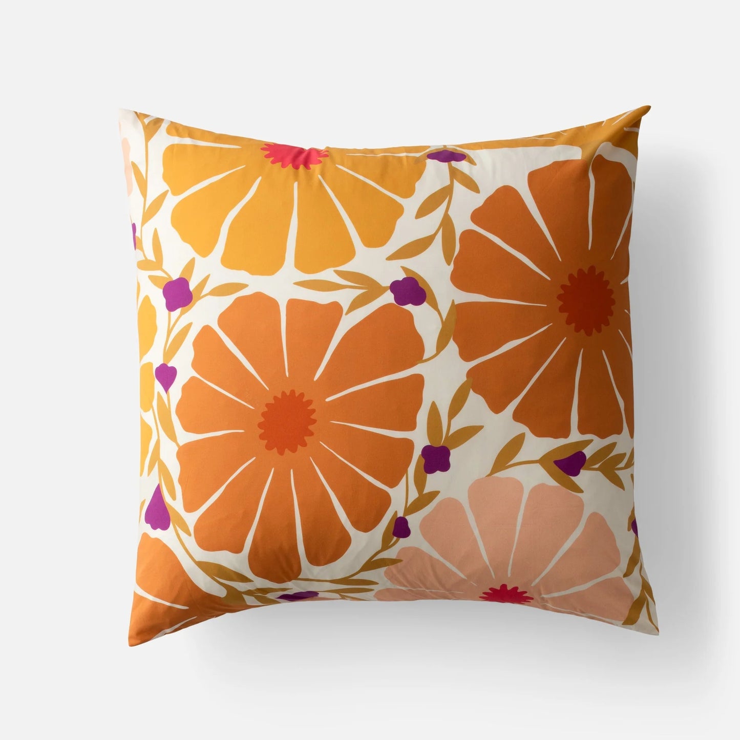 Sunburst Floral Pillowcase
