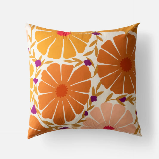 Sunburst Floral Pillowcase