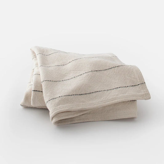 Cotton Pinstripe Blanket