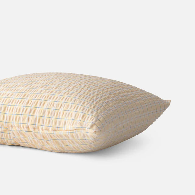 Seersucker Check Pillowcase