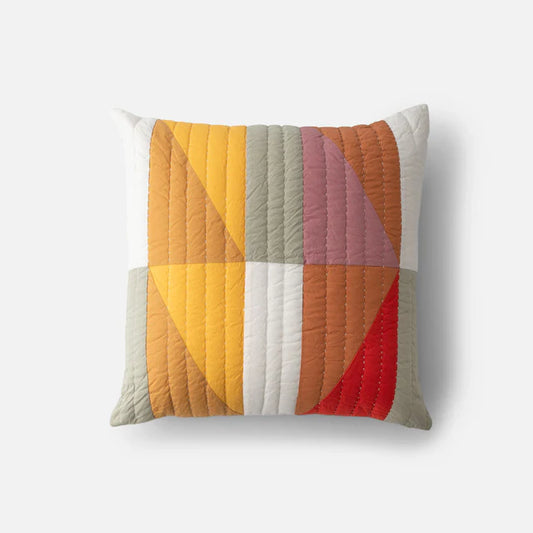 Modern Rooftop Patchwork Cotton Pillowcases