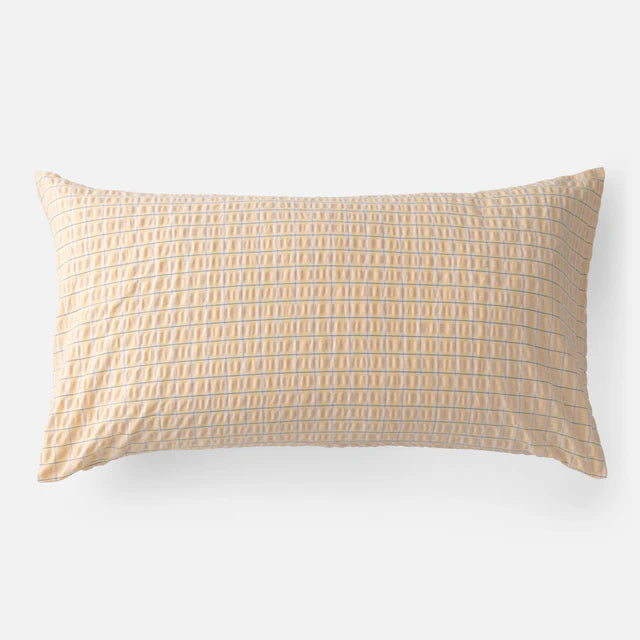 Seersucker Check Pillowcase